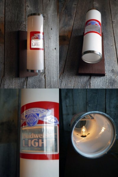 画像1: ビンテージ　Budweiser　ライトサイン　B
