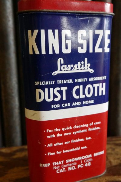 画像2: ビンテージ　Las₋Stik　KING　SIZE　DUST　CLOTH　缶　