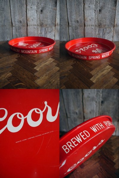 画像3: ビンテージ　Coors　メタルトレイ