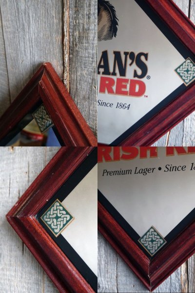 画像2: ビンテージ　KILLIAN'S　IRISH　RED　パブミラー　