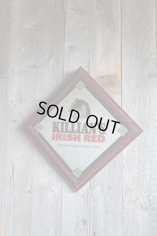 画像1: ビンテージ　KILLIAN'S　IRISH　RED　パブミラー　 (1)