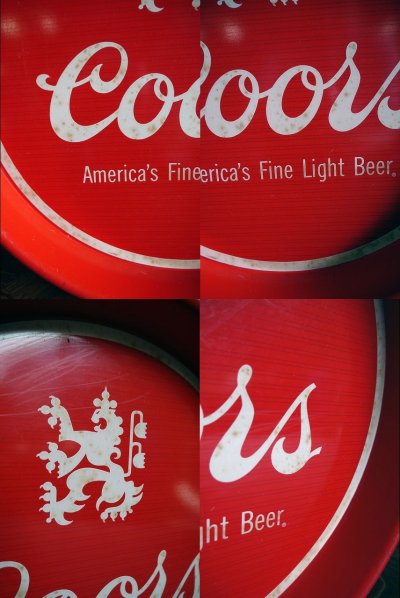 画像2: ビンテージ　Coors　メタルトレイ