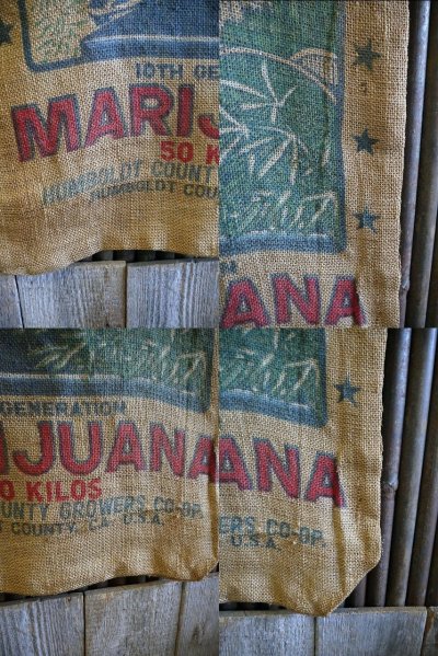 画像2: ビンテージ　HOMEGROWN　MARIJUANA　BAG