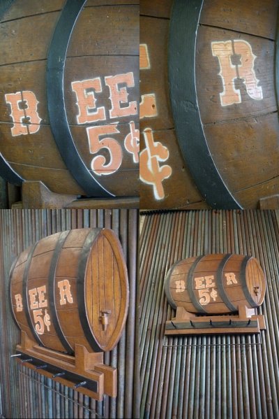 画像1: ビンテージ　BEER　５￠　壁掛けサイン