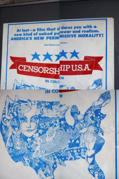 画像1: ビンテージ　CENSORSHIP　U.S.A　壁掛け
