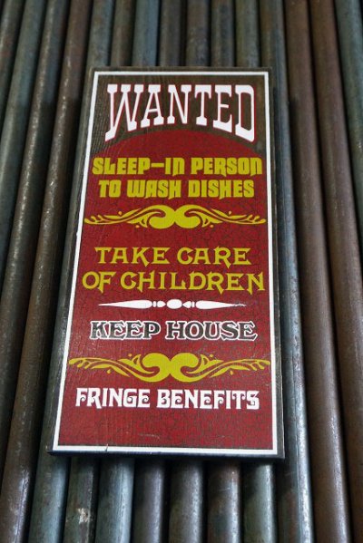 画像2: ビンテージ　WANTED　ウッドサイン
