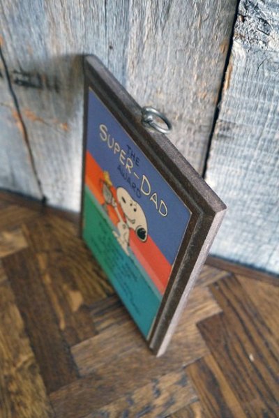 画像2: ビンテージ　SNOOPY　壁掛けサイン