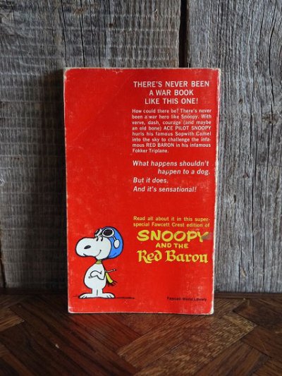 画像1: ビンテージ　SNOOPY　and　the　RED　BARON　BOOK