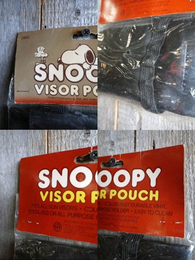 画像3: ビンテージ　D.STOCK　SNOOPY　VISOR　POUCH