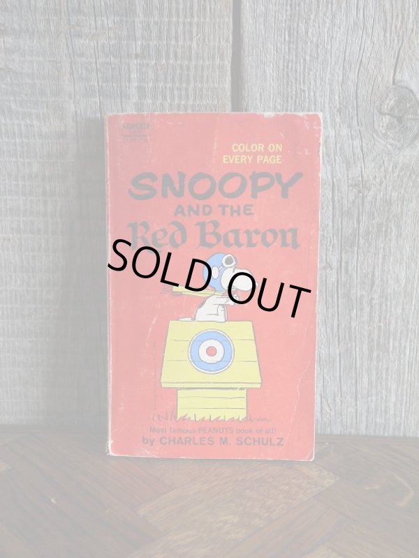 画像1: ビンテージ　SNOOPY　and　the　RED　BARON　BOOK (1)