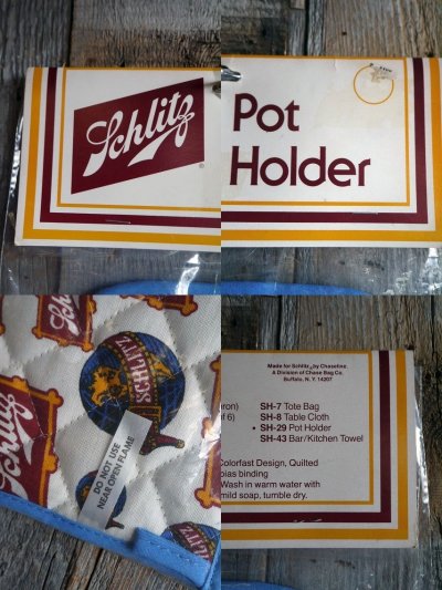 画像1: ビンテージ　D,STOCK　Schlitz　Pot　Holder