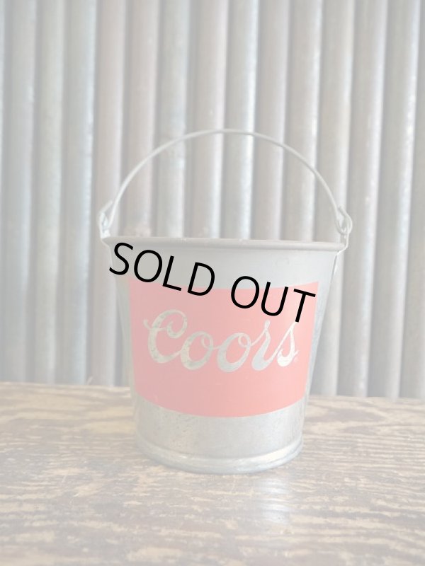 画像1: ビンテージ　Coors　ミニバケツ (1)