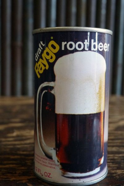 画像2: ビンテージ　draft　Faygo　Root　BEER缶