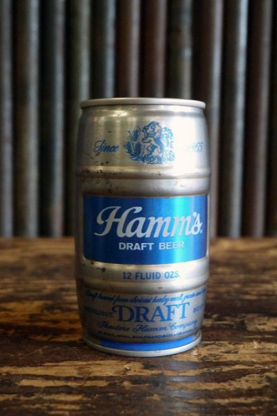 画像1: ビンテージ　Hamm's　DRAFT　BEER缶