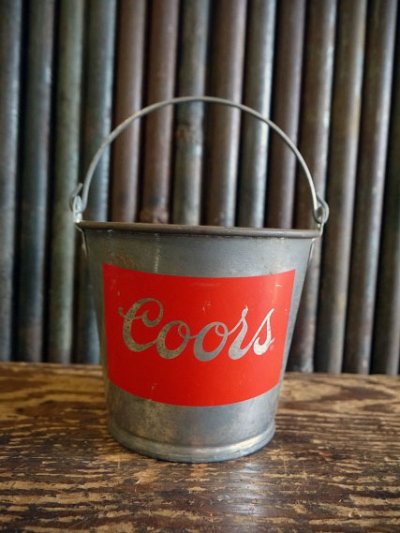 画像1: ビンテージ　Coors　ミニバケツ