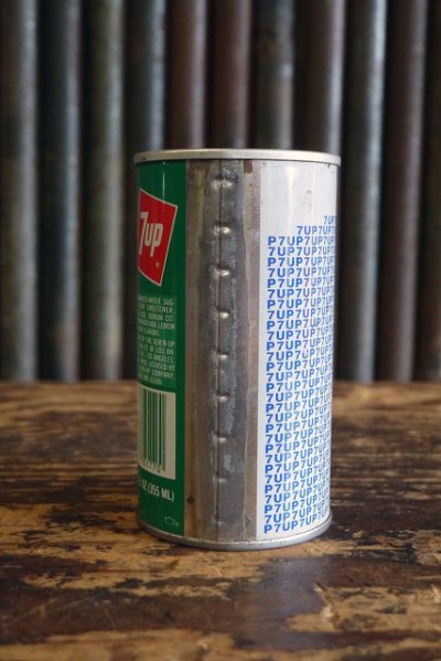 画像1: ビンテージ　７UP　ドリンク缶　B