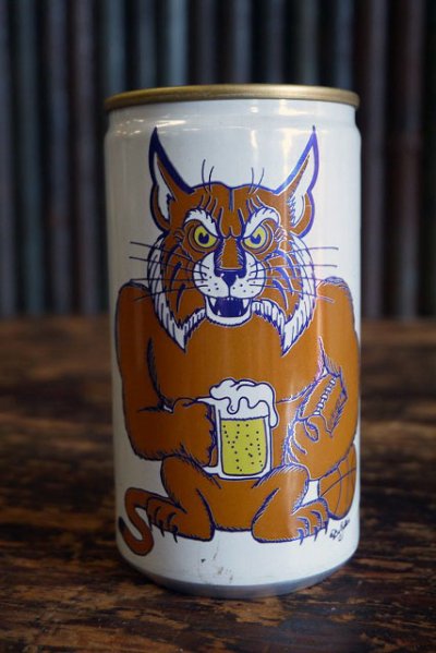 画像2: ビンテージ　FIGHTING　WILDCATSF　BEER缶