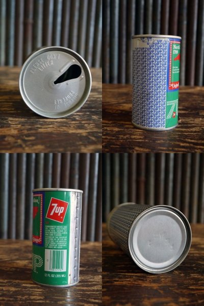 画像3: ビンテージ　７UP　ドリンク缶　B