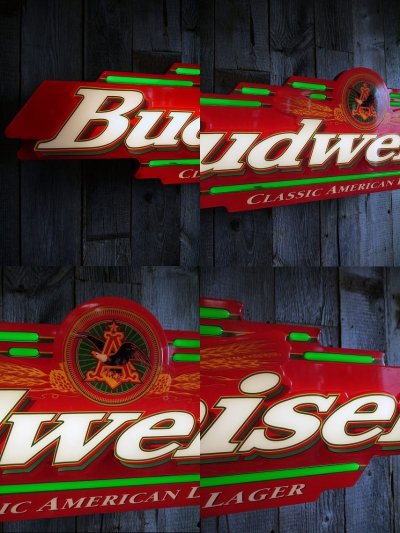 画像1: USA　Budweiser　ライトサイン