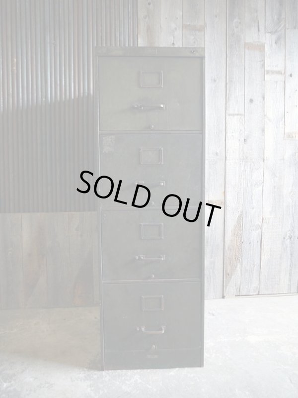 画像1: ビンテージ All₋Steel メタルファイルキャビネット  (1)