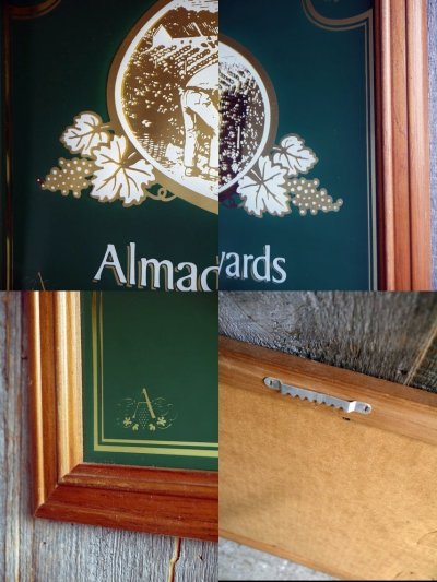 画像2: ビンテージ　Almaden　Vineyards　パブミラー　