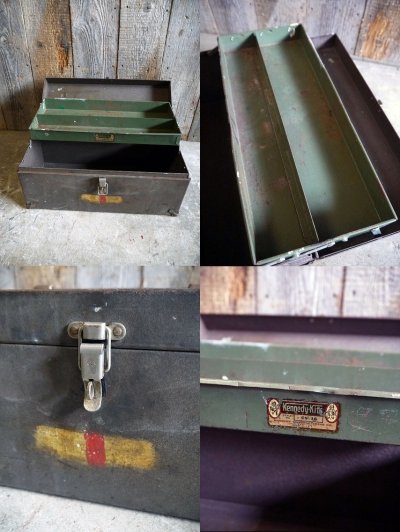 画像2: ビンテージ　Kenndy　TOOL　BOX　