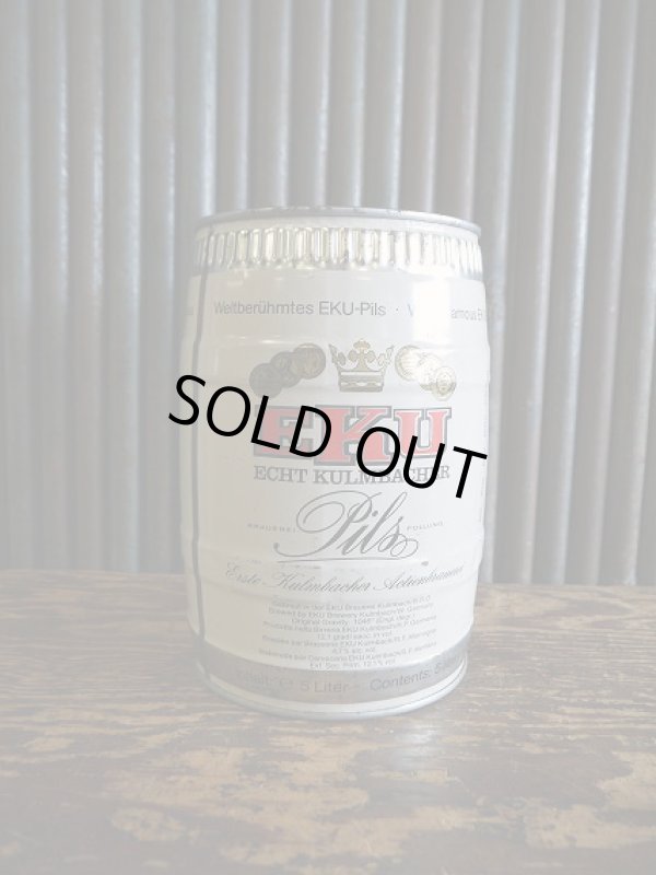 画像1: EKU PILS 　BEER 　樽缶 (1)