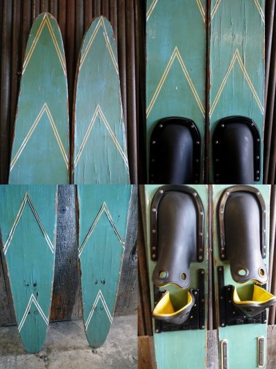 画像1: ビンテージ　 USA　  Water Skis 