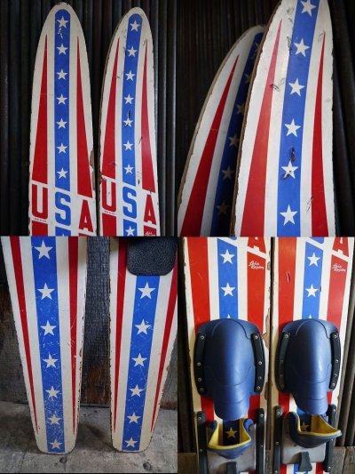 画像1: ビンテージ　 Lake Region  Water Skis 
