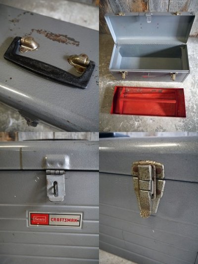 画像1: ビンテージ　CRAFTSMAN×SEARS　TOOL　BOX　