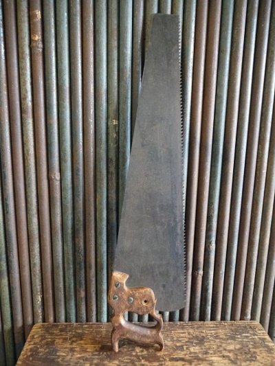 画像1: ビンテージ　USA　HAND　SAW　B