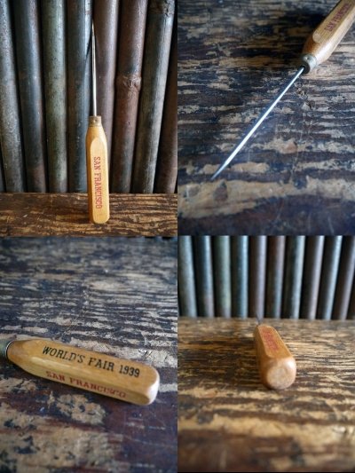 画像3: ビンテージ WORLD'S FAIR 1939 アイスピック