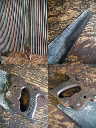 画像2: ビンテージ　USA　HAND　SAW　A