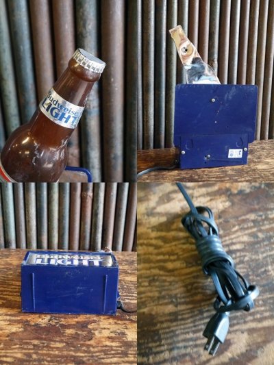 画像3: ビンテージ Budweiser  LIGHT ライトサイン