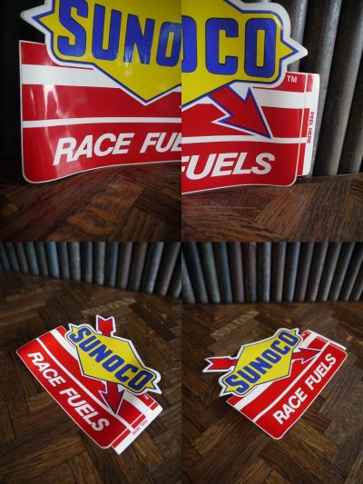 画像2: ビンテージ　SUNOCO　ステッカー　