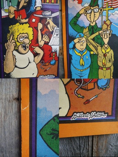 画像2: ビンテージ　FREAK　BROTHERS　DOPE　ポスター