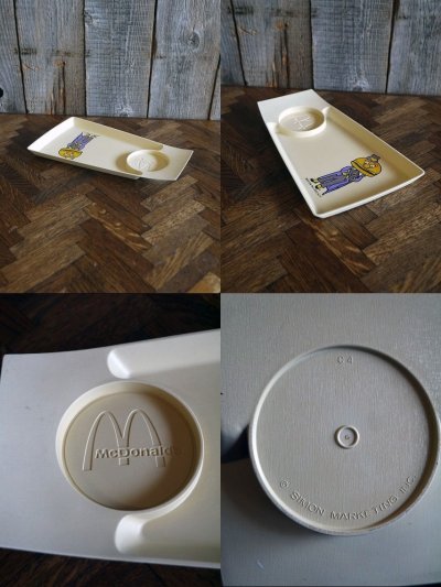 画像2: ビンテージ　マクドナルド　MAYOR　McCHEESE　 トレイ