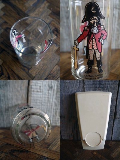 画像3: ビンテージ　マクドナルド　CAPTAIN　CROOK　 グラス＆トレイセット
