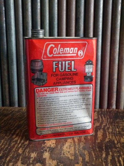 画像1: ビンテージ　Coleman　ガソリン缶　A