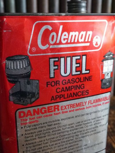 画像2: ビンテージ　Coleman　ガソリン缶　A