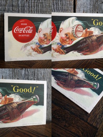 画像1: ビンテージ　Coca-Cola　インクブロッター　B