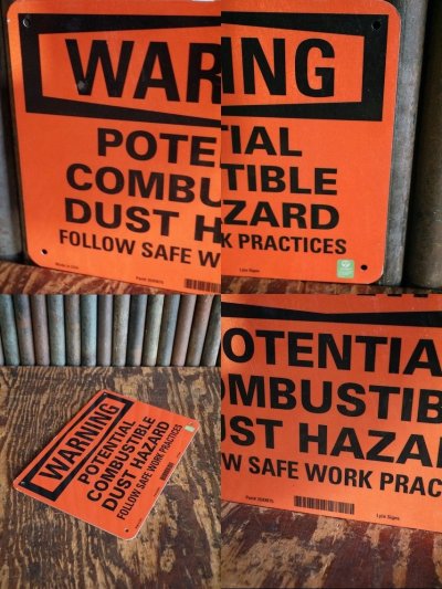 画像2: USA WARNING ミニサイン