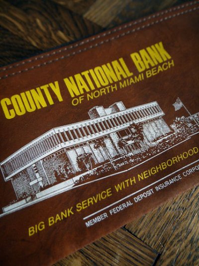 画像2: ビンテージ COUNTRY NATIONAL  BANK   Money Bag