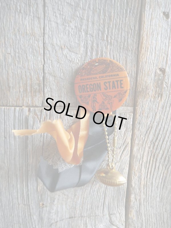 画像1: ビンテージ　OREGON　STATE　缶バッチ (1)
