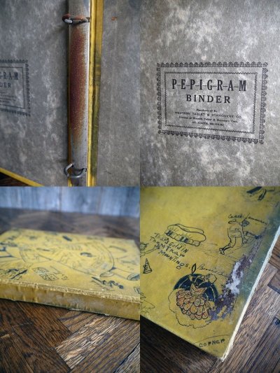 画像3: ビンテージ　PEPIGRAM　BINDER