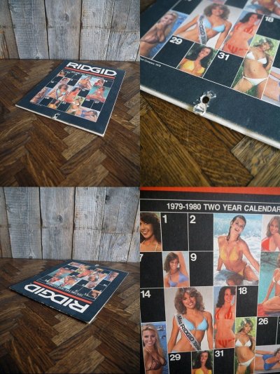 画像1: ビンテージ RIDGID カレンダー 1978