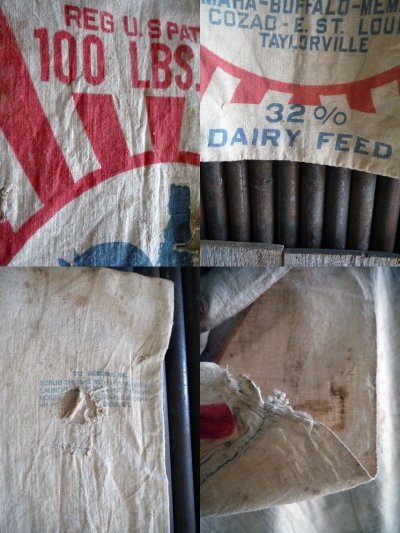 画像3: ビンテージ　WAYNE　FEED　BAG