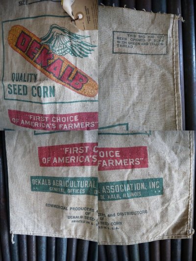 画像1: ビンテージ　DEKALB　BAG　A