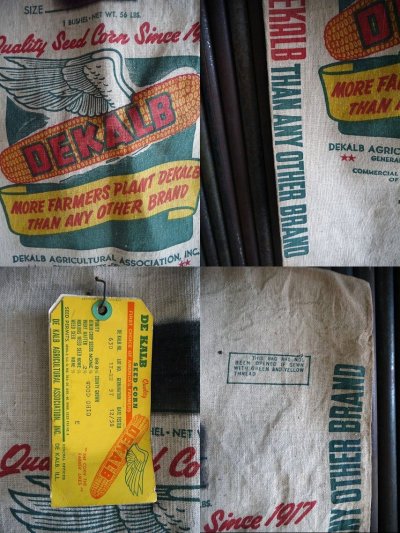 画像1: ビンテージ　DEKALB　BAG　Ｂ