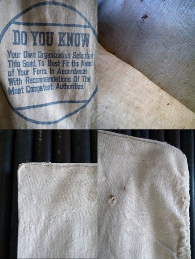 画像3: ビンテージ　FARM　BUREAU　CERTAIN　SEED　BAG